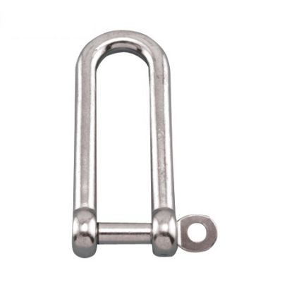 Long D Shackle With Captive Pin