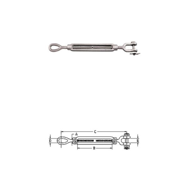Jaw & Eye Turnbuckle S0109