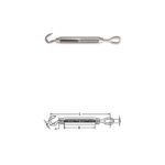 Hook & Eye Turnbuckle S0110