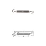 Hook & Hook Turnbuckle S0111