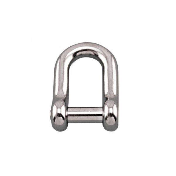 Straight D Shackle With No Snag Pin S0115-NS_6
