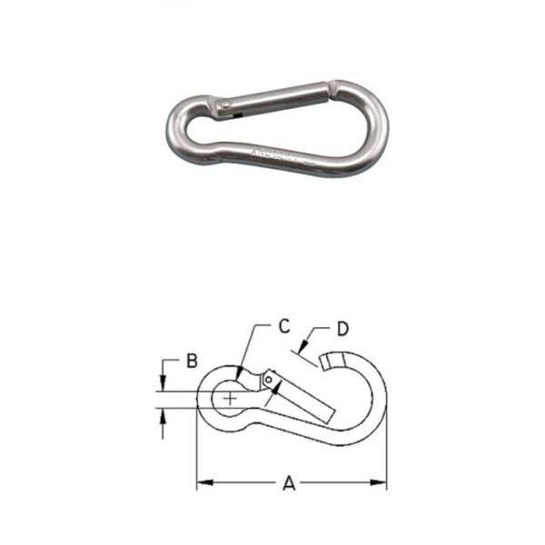 Key Lock Spring Clip S0120