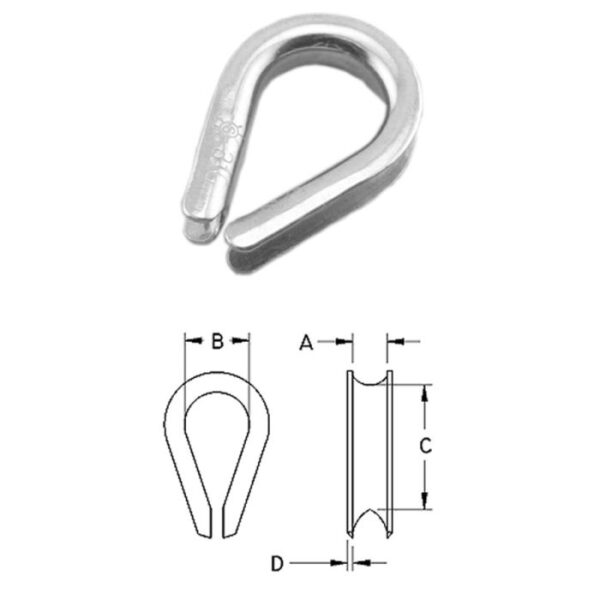 Heavy Duty Thimble S0127