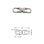 Heavy Duty Eye & Eye Swivel S0128