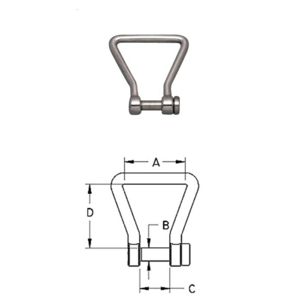 Webbing Shackle S0231-C_5