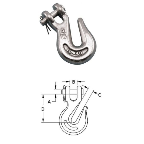 Clevis Grab Hook S0451