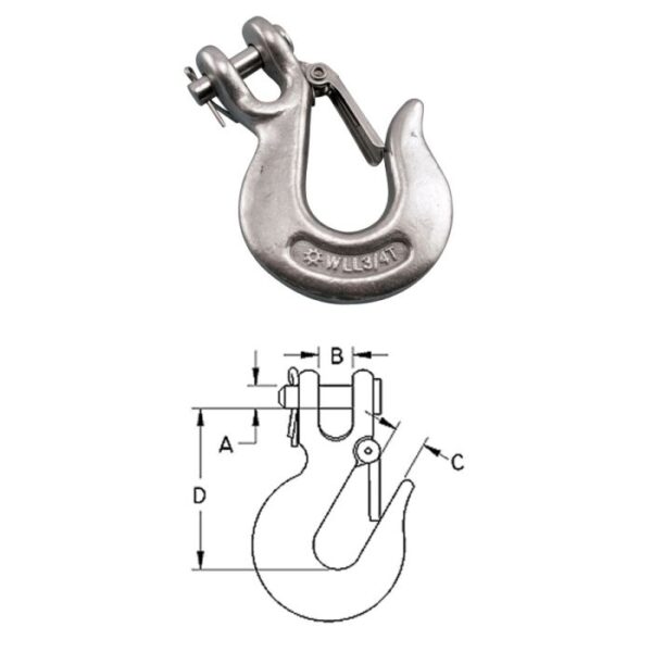 Clevis Slip Hook S0452