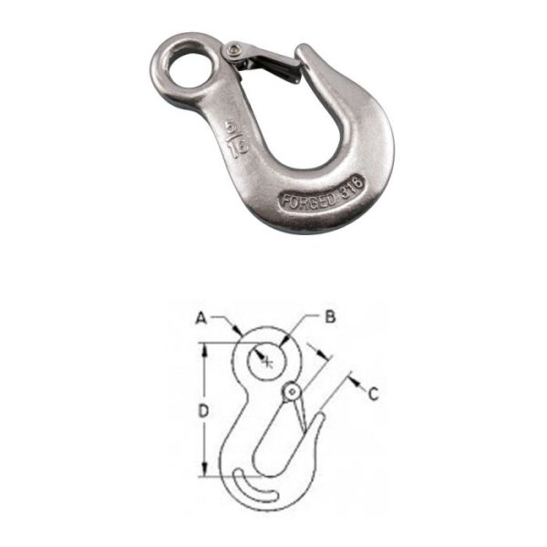 Eye Slip Hook S0454