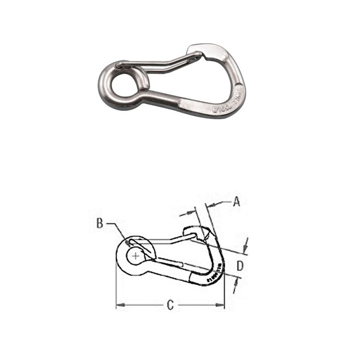 Asymmetrical Wire Lever Harness Clip S0172-C