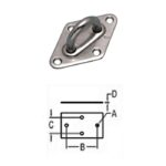 Heavy Duty Diamond Pad Eye S3702