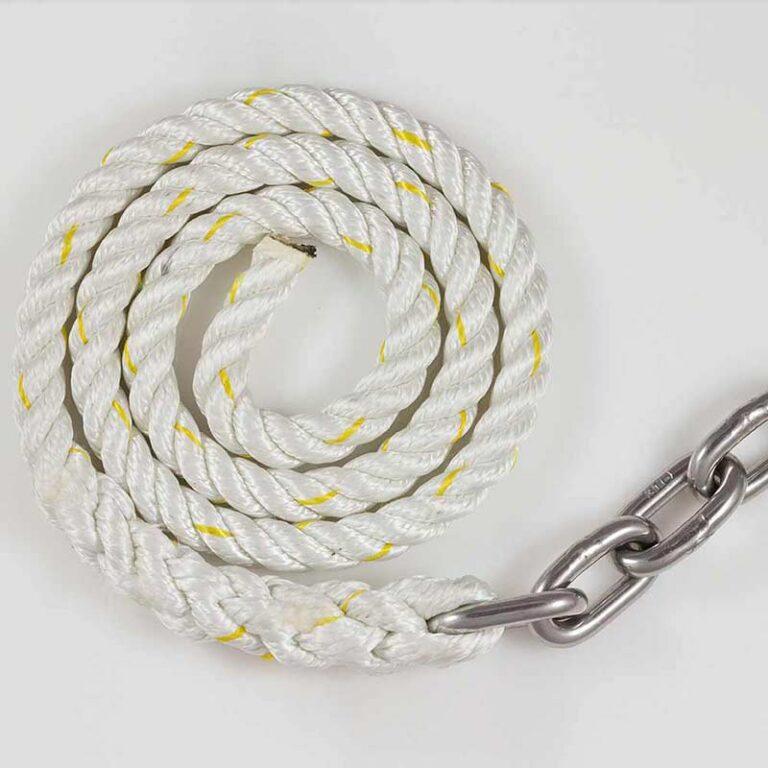 Anchor Rode 3-Strand Heat Set