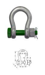 Anchor Shackle (Safety Bolt) - Van Beest