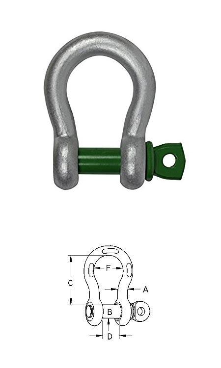 Anchor Shackle (Screw Pin) - Van Beest