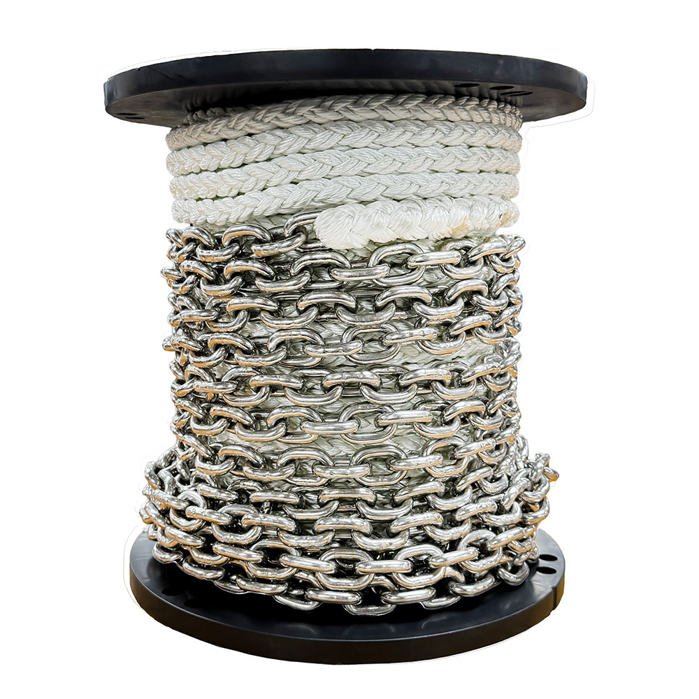 Nylon 8strand Anchor Rode with Stainless Steel Chain
