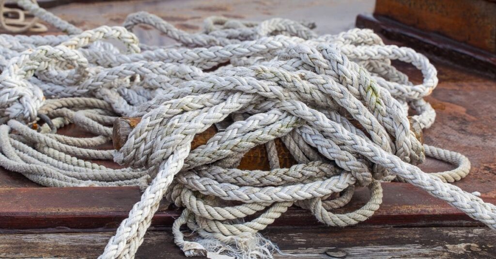 solid braided nylon rope