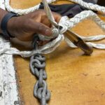 8strand Nylon Plait Anchor Rode splicing