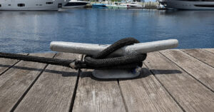 protect dock lines from chafe