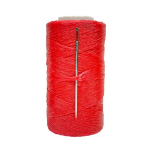 Sailmakers Flat Waxed Twine Red