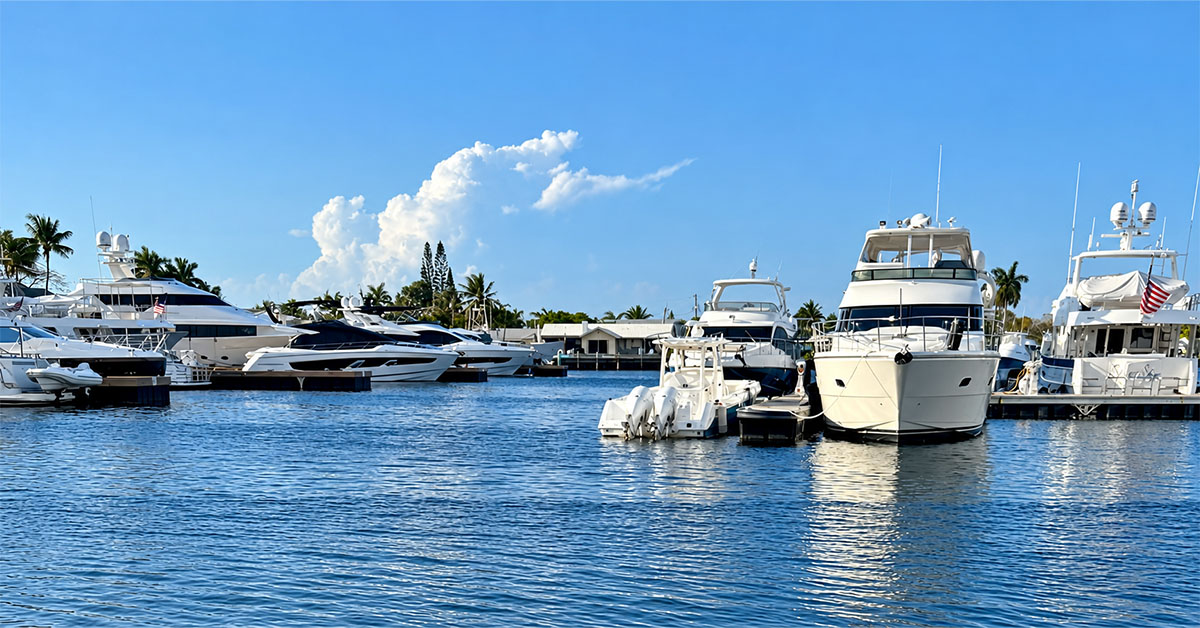 docking at unfamiliar marinas - Nylon dock lines