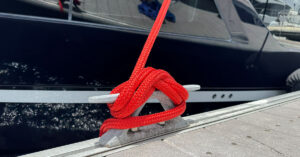 how to cleat a dock line