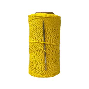 Sailmakers Round Waxed Twine Yellow